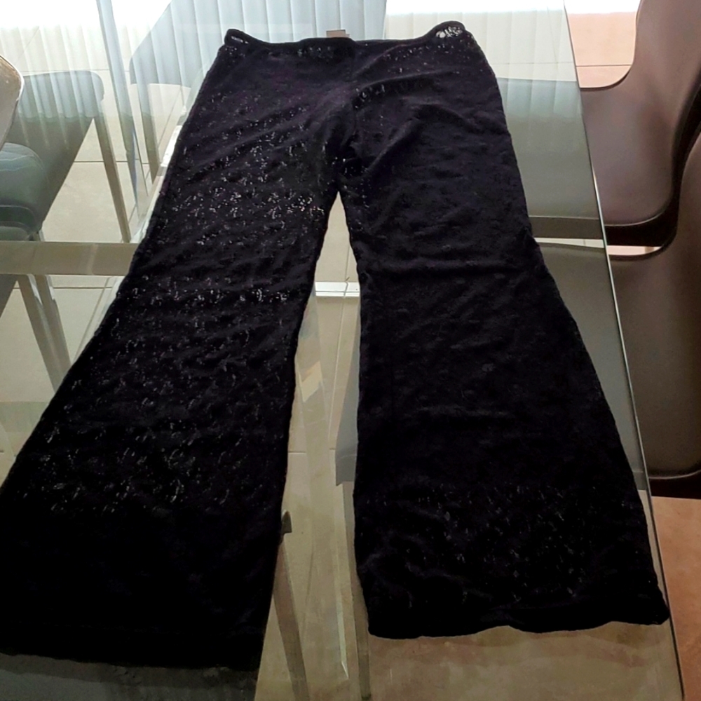Sheer stretchy lace pull up bottoms